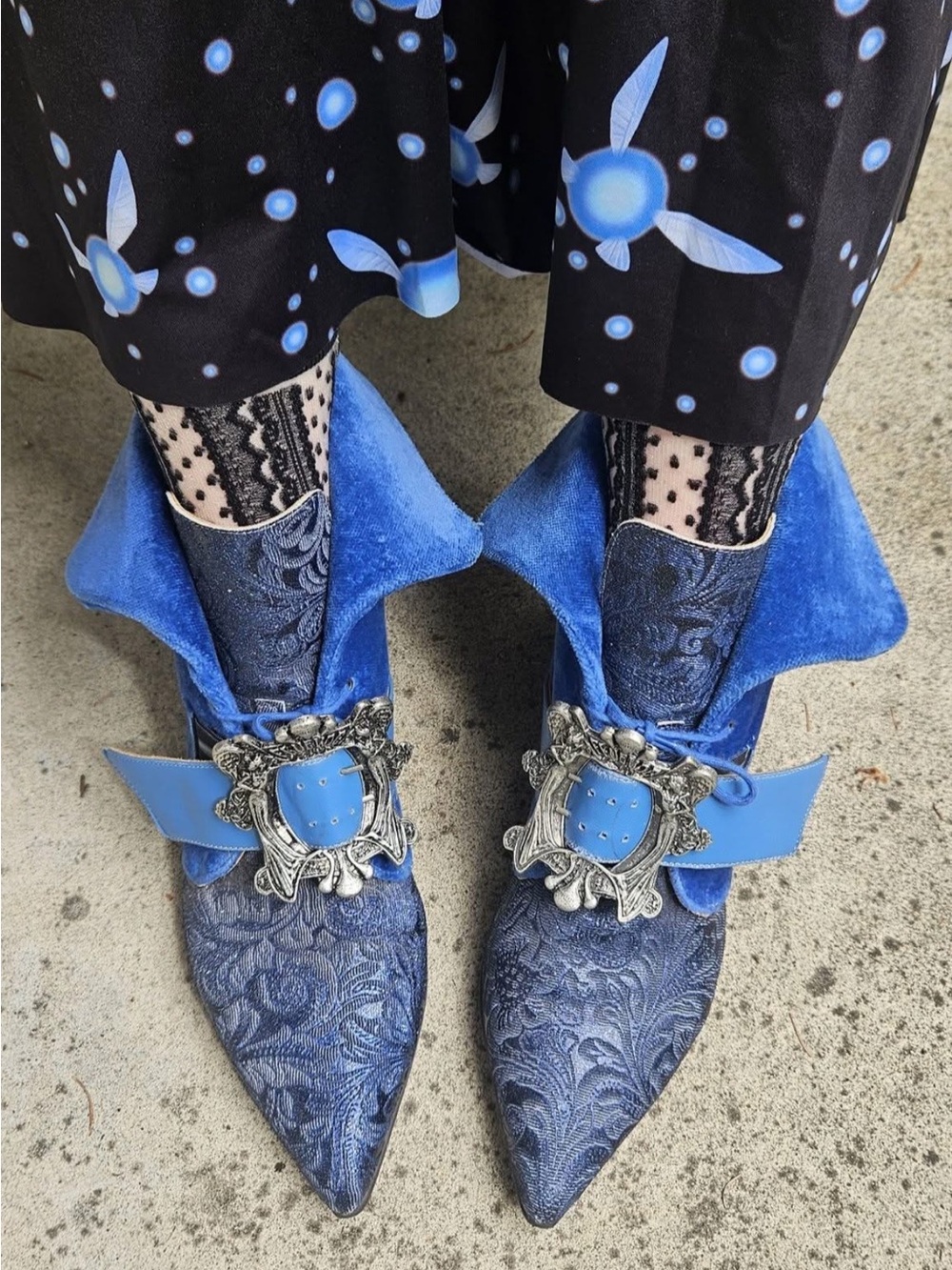 John Fluevog Firefly Ohbai elegant buckled ankle boots